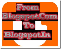 Blogspot URL Changed