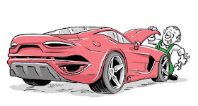 Cartoon illustrating Look under the Hood