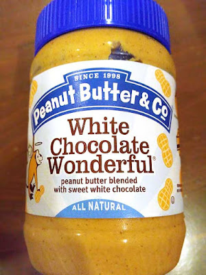 Peanut Butter & Co's white chocolate peanut butter.