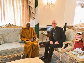 President Buhari Receives Reverend Justin Welby
