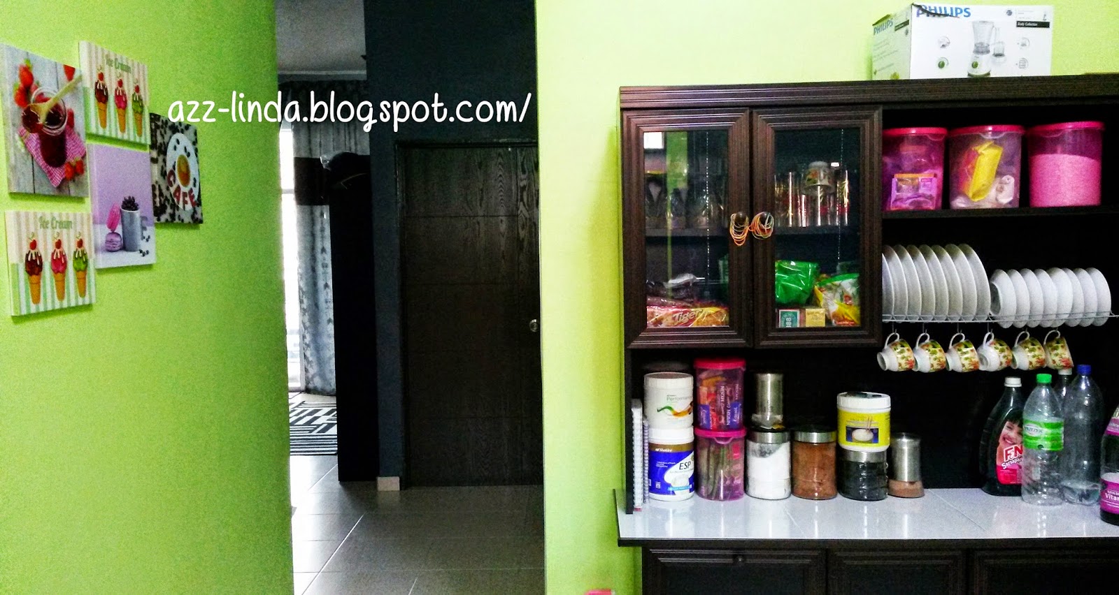Sharing is Sayang Susun Atur tanpa kitchen cabinet 