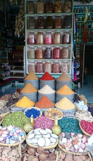 Los zocos de Marrakech, Plaza de las Especias.