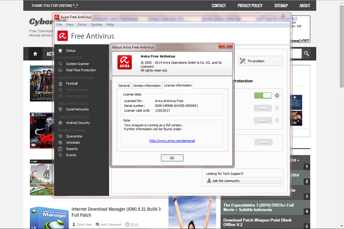 Avira Free Antivirus 14.0.6.552 Terbaru 2014