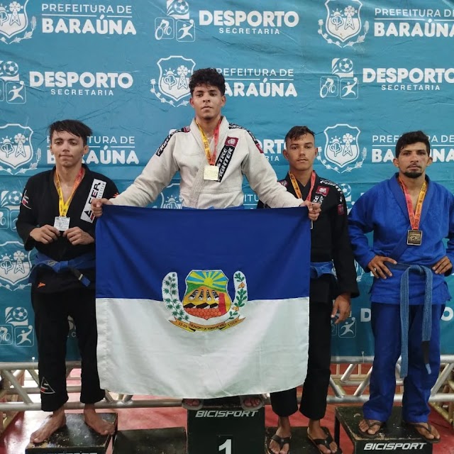 Jiu Jitsu de Serra do Mel se destaca no Open Baraúna