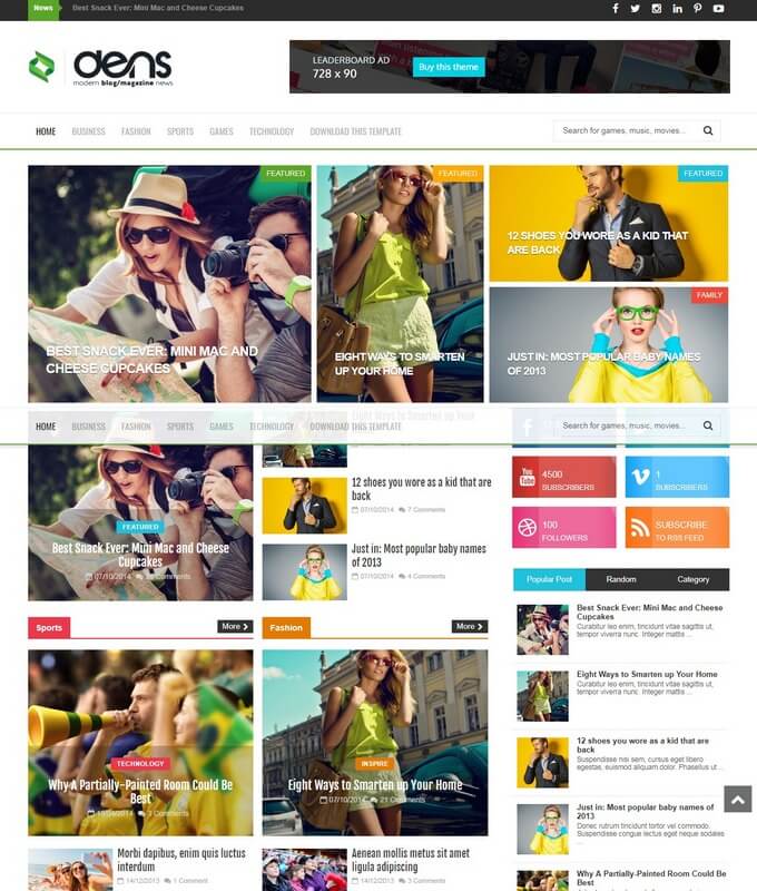 dens-blogger-template-magazine-responsive