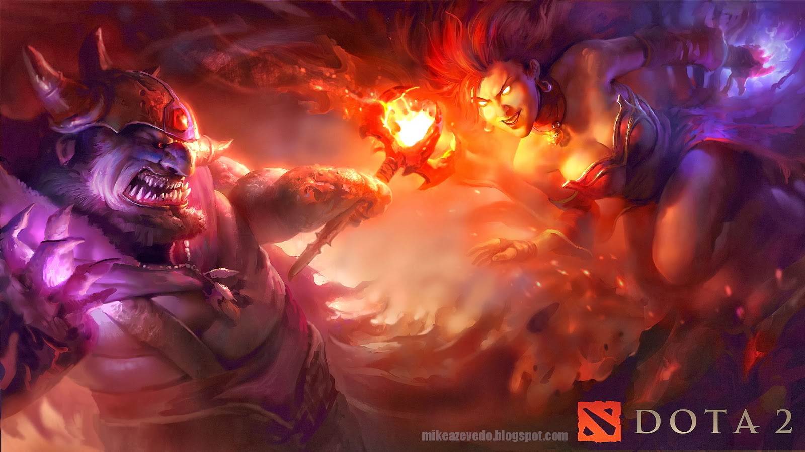 Lina Inverse vs Lion DOTA 2 f3