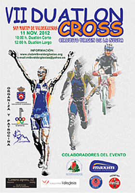 VII Duatlón Cross San Martín Valdeiglesias, domingo 11 de noviembre 2012