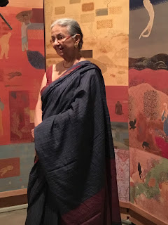 Nilima Sheikh, the first artist who got the curator's nod for the fourth edition of Kochi-Muziris Biennale which begins on December 12, 2018, Art Scene India