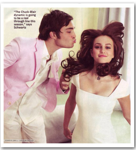 Next time you forget you're Blair Waldorf remember I'm Chuck Bass
