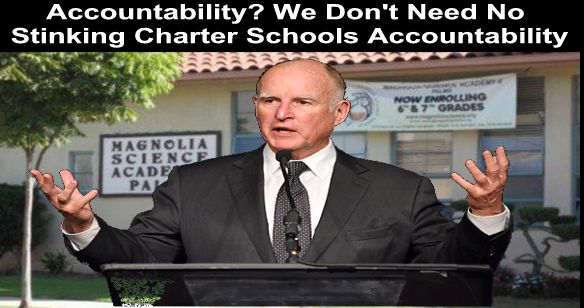 Image result for big education ape jerry brown Charter Schools