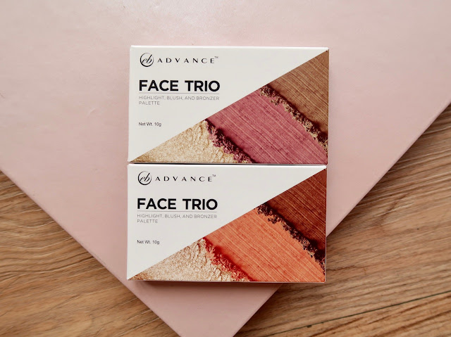 Ever bilena advance face trio palette review swatch fig blush morena filipina blog