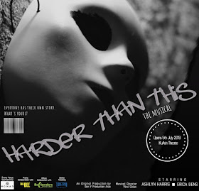 Harder Than This, The Musical, Gen Y Production Asia, Befrienders Kuala Lumpur, Break the Stigma of Mental Health, malaysia performing arts, Ashlyn Harris, Wicked The Musical, London West End, Charine Cham, severe depression, anxiety disorder, suicidal tendencies, upbringing