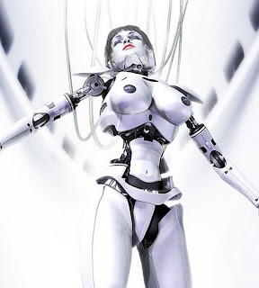 sexy beaty woman robots