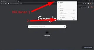 Lewat Title Bar Aplikasi