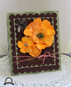 For You card by Bernii Miller for Couture Creations using the Heart Ease collection.