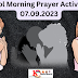 School Morning Prayer Activities - 07.09.2023 