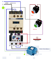 CIRCUITO DE ARRANQUE MOTOR MONOFASICO