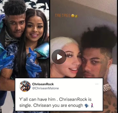 Blueface caught cheating on GF Chrisean Rock with mysterious Tik Tok girl