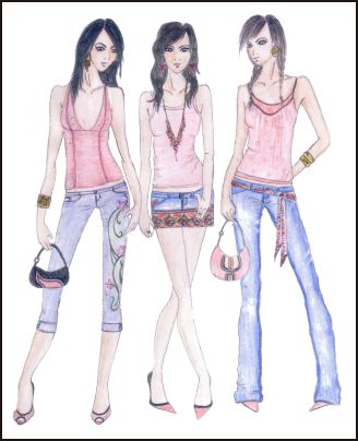 Best fashion sketches