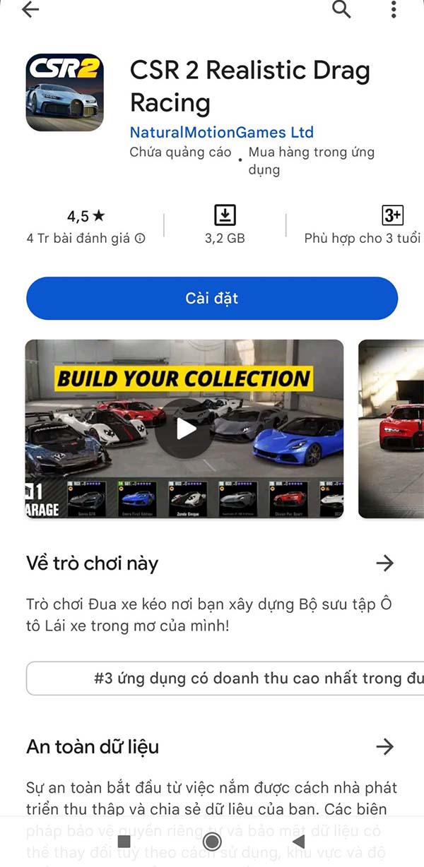 CSR 2 Realistic Drag Racing - Trò chơi đua xe kéo siêu thực b