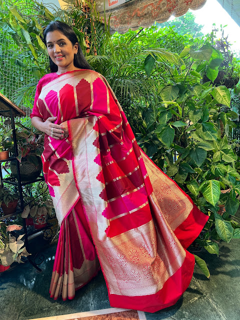 Rangkaat Banarasi saree