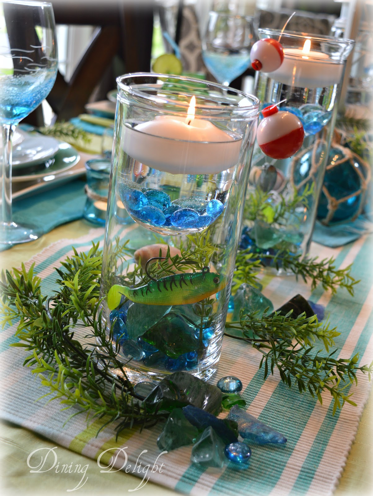 Dining Delight: Fishing Tablescape for Father's Day