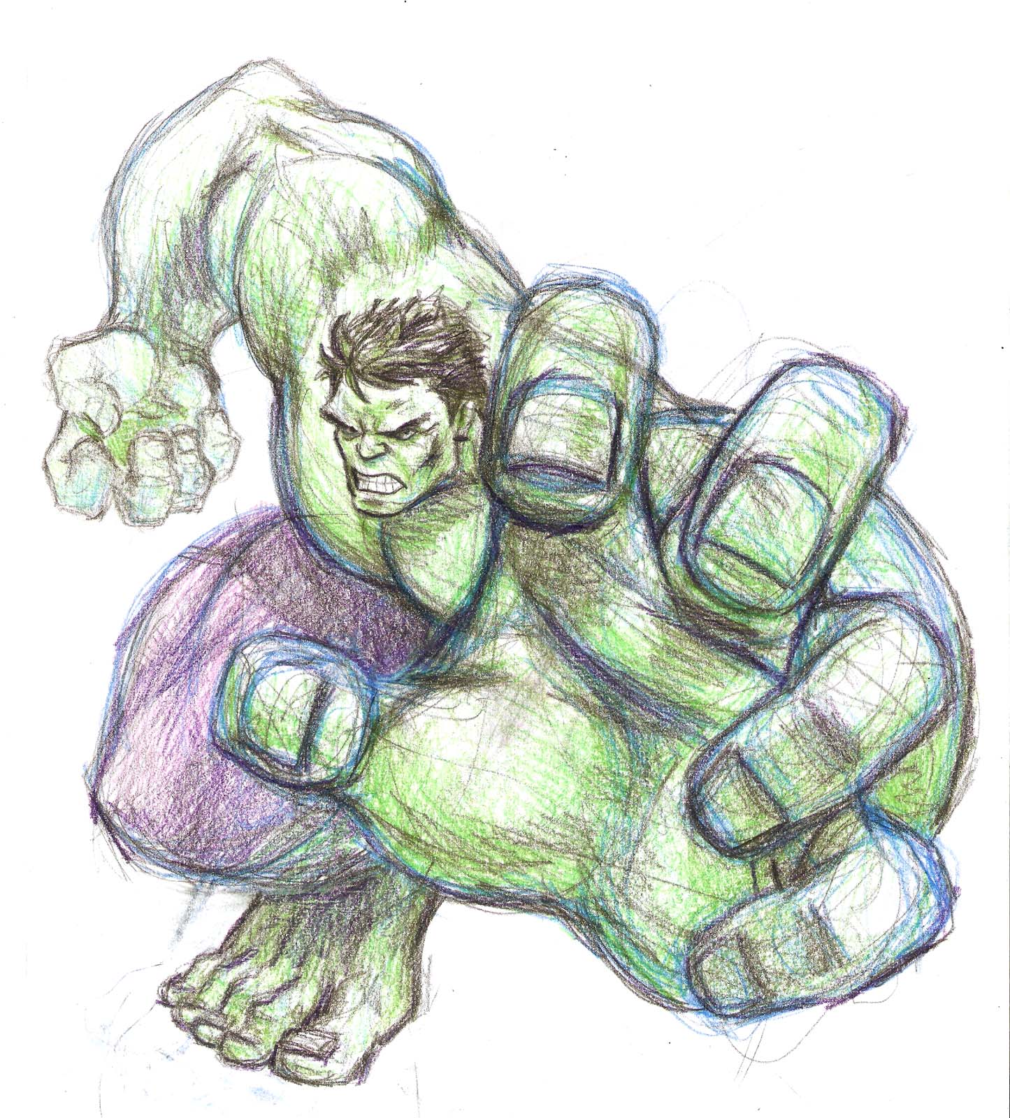 Sibeloy Gambar Hulk 