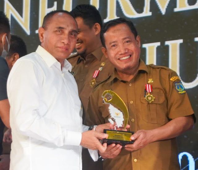 Pemko Tebing Tinggi Raih Predikat Informatif dari Komisi Informasi Provinsi Sumut