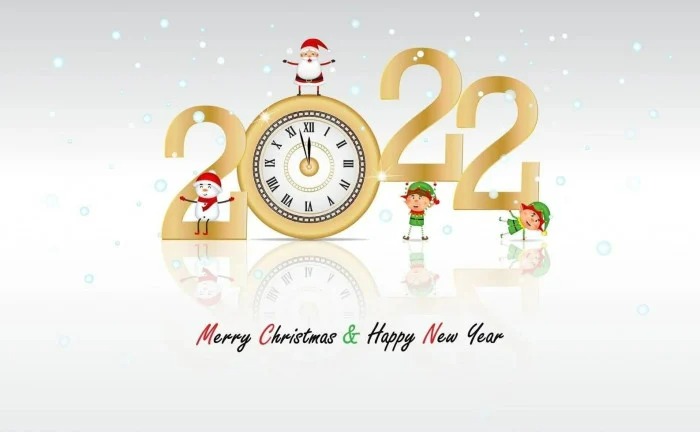 Hình Nền Giáng Sinh 2022 Đẹp - Hình Nền Noel and Happy New Year 2022