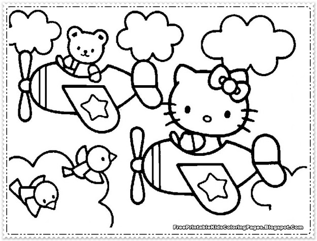 Goth Hello Kitty Coloring Pages Hello Kitty Keroppi Coloring