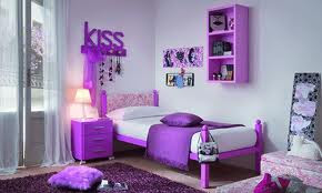 girl purple room ideas pictures