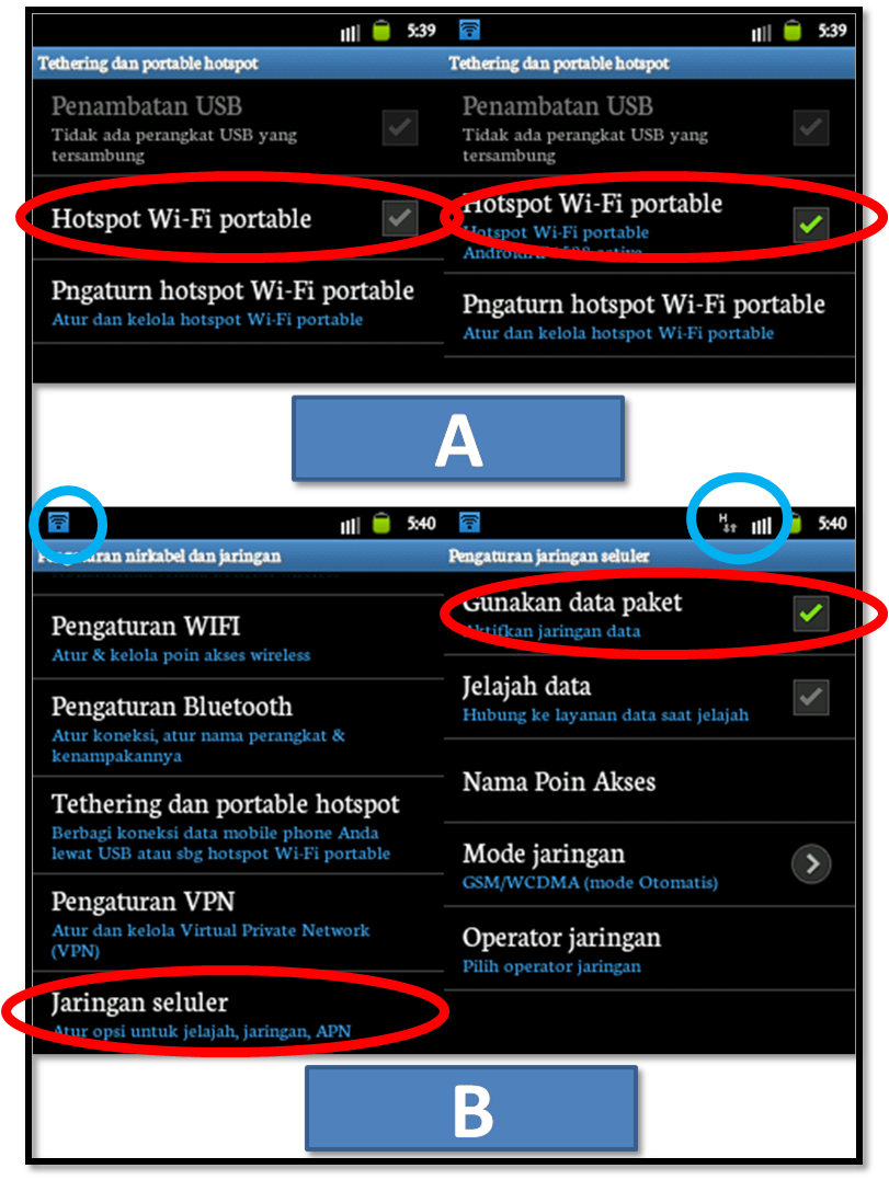 Membuat HP  Samsung  Android Menjadi Hotspot Portable De Eka
