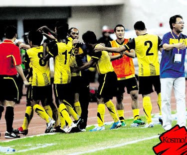Pasukan Bolasepak Malaysia lepasi halangan pertama 