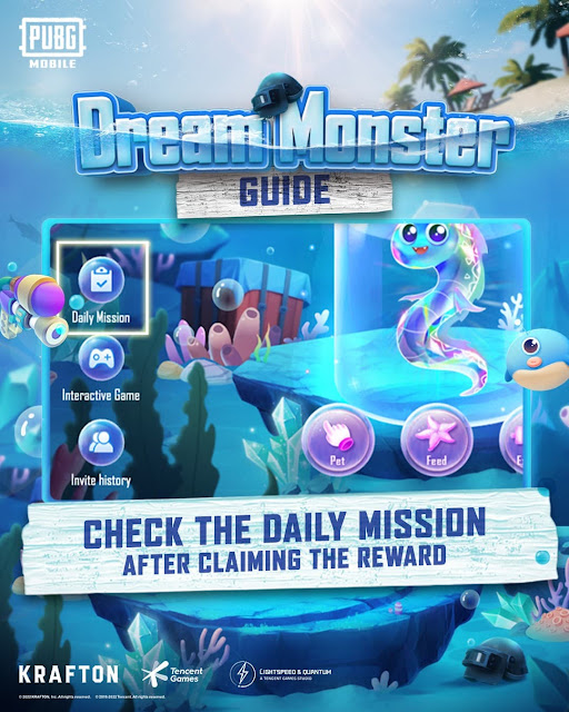 PUBG Mobile x Dream Monster - daily mission