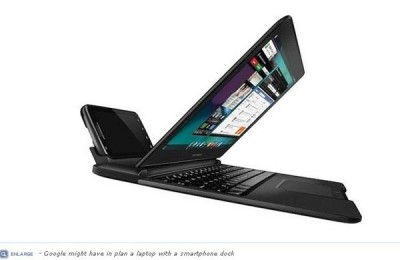 Google Garap Laptop dengan Built-In Dock Smartphone?