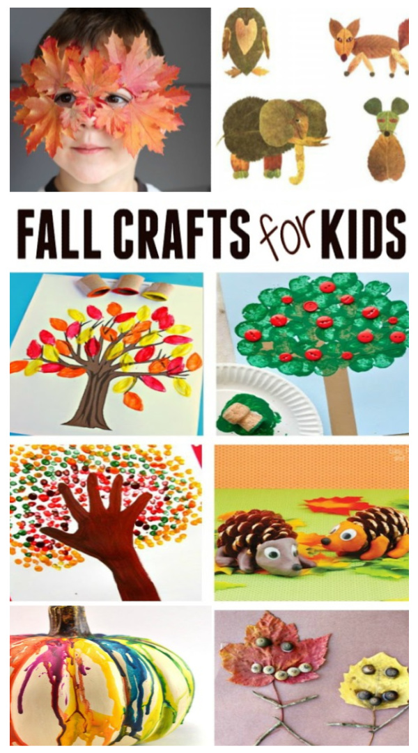 Autumn crafts and activities for kids! #fallcrafts #fallactivitiesforkids #fallartprojects #growingajeweledrose #activitiesforkids