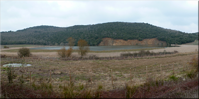 Panorámica del lago Caicedo-Yuso