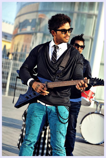 Allu Arjun Guitar Playing