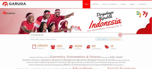 Garuda Website Artikel Ilmiah Gratis mahasiswa