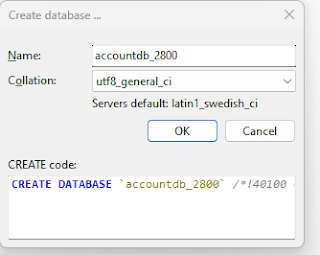 Create Database