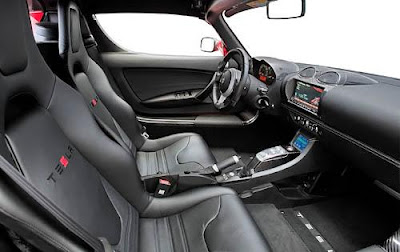 Tesla Roadster Convertible interior 2011