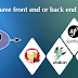 Does php have front end or back end frameworks?  