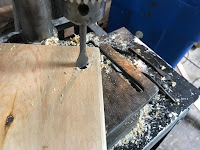 Drilling 3/4 inch holes