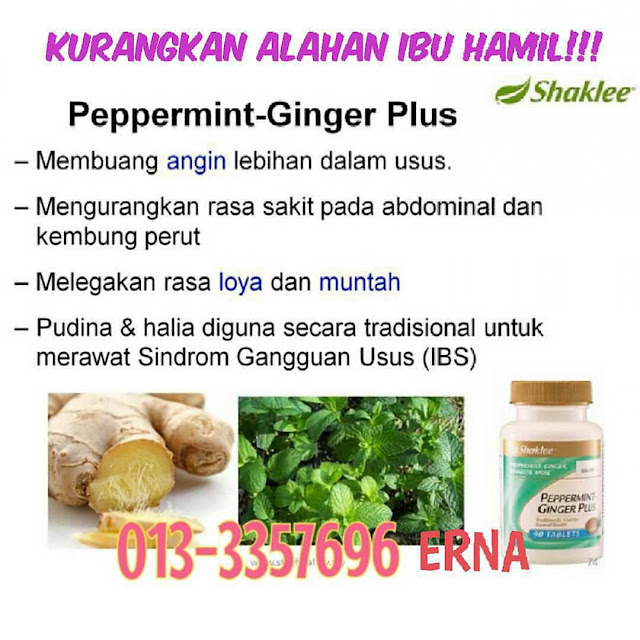 Pepermint Ginger Plus Shaklee