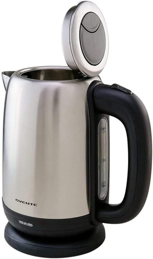 Ovente KS27S Electric Hot Water Stainless Steel Kettle