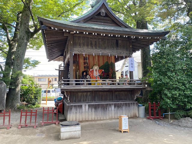 例祭（神楽） (@ 久伊豆神社 - @hisaizu_shrine in 越谷市, 埼玉県)