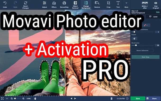 Movavi photo editor x86/64 Full + activation LIFETIME