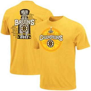 Youth Boston Bruins Gold Stanley Cup Championship T-Shirt
