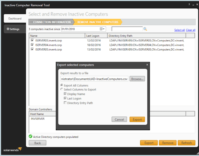  Solarwinds Free Admin Bundle for Active Directory