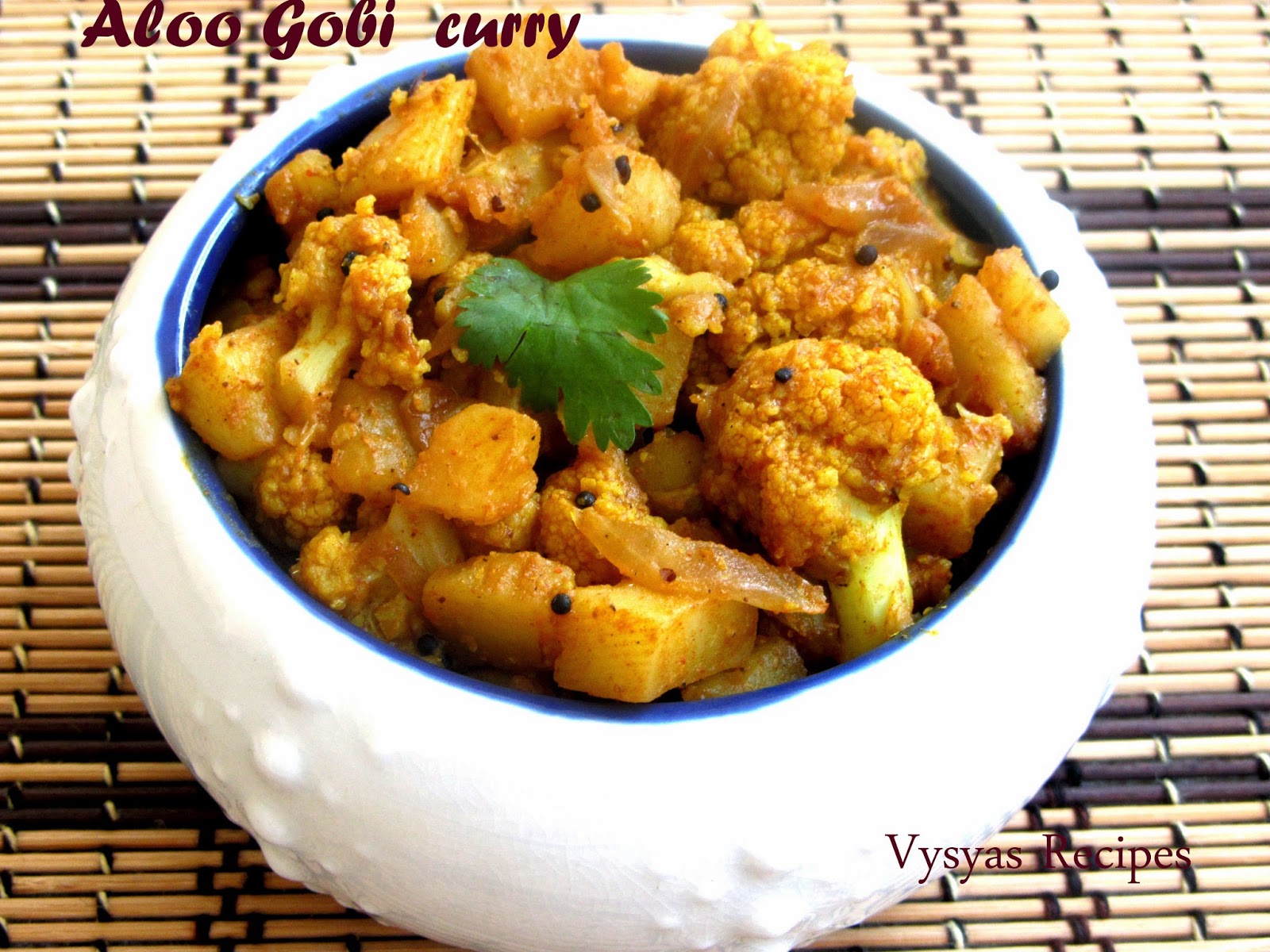 Aloo Gobi curry